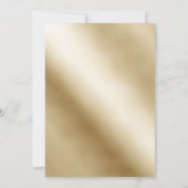 Emerald Green Tiara Quinceañera Rose Blumenbogen Einladung (Rückseite)