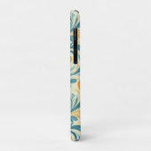 Emerald Green und Gold Paisley Leaf Muster Case-Mate iPhone Hülle (Hinten/Links)