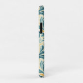 Emerald Green und Gold Paisley Leaf Muster Case-Mate iPhone Hülle (Hinten/Rechts)