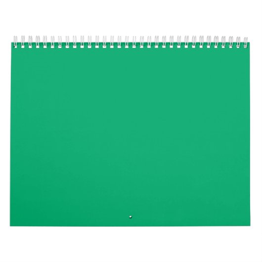 Emerald Green Wall Calendar - Anpassbar Kalender (Titelbild)