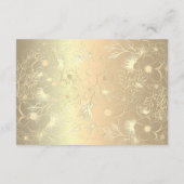 Emerald Green Wedding Details Enclosure Card Begleitkarte (Rückseite)