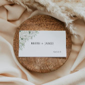 Emerald Green Wedding Platzkarten Template Begleitkarte