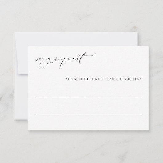 Emerald Greenery Elegant Wedding RSVP Karte (Rückseite)