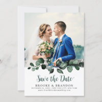 Emerald Greenery Eucalyptus Botanische Hochzeit