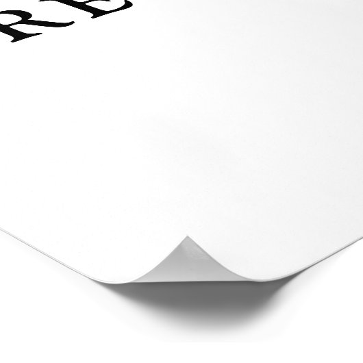 Emerald Greenery Floral Probe Dinner Willkommen Poster (Ecke)