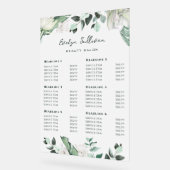 Emerald Greenery Preisliste Acrylschild (Winkel)