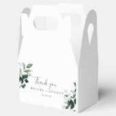 Emerald Greenery Vielen Dank Geschenkschachtel (Geöffnet)