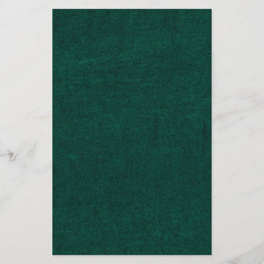 Emerald Greenery Vintag Botanische Hochzeitsmenü (Rückseite)