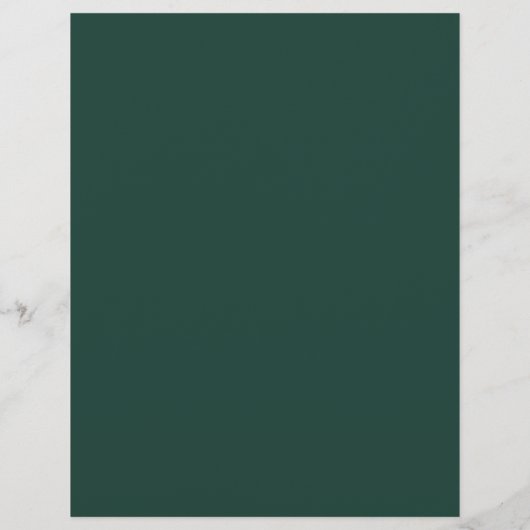 Emerald Greenery Wedding Zeitplan Timeline (Rückseite)