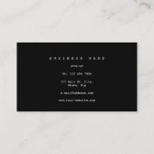 Emerald Grungy Distressed Gold Marble Vip Visitenkarte (Rückseite)