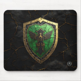 Emerald Guardian Eagle Gaming  Mousepad