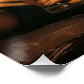 Emerald Heart, Golden Ale | Irish Maiden Poster (Ecke)