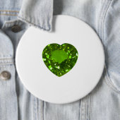 Emerald Heart Green Button (Beispiel)