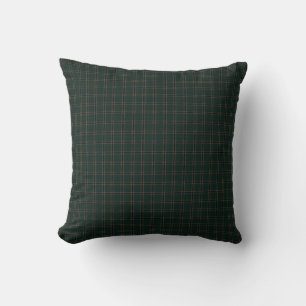 Emerald Heritage Tartan Karo Luxus Alter Geldade Kissen