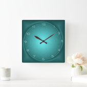 Emerald Illuminated Design> Muster-Wanduhr Quadratische Wanduhr (Zuhause)
