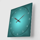 Emerald Illuminated Design> Muster-Wanduhr Quadratische Wanduhr (Winkel)