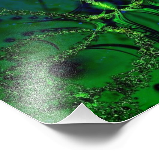 Emerald Impressions Fotodruck (Ecke)