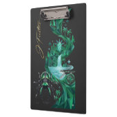 “Emerald Island Beetle – Nature Art  Klemmbrett (Links)