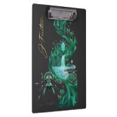 “Emerald Island Beetle – Nature Art  Klemmbrett (Rechts)