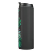 “Emerald Island Beetle – Nature Art  Thermosbecher (Nach rechts gedreht)