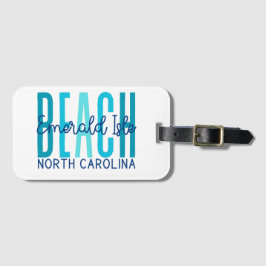 Emerald Isle Beach North Carolina (Ozean) Gepäckanhänger