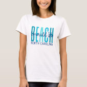 Emerald Isle Beach North Carolina (Ozean) T-Shirt (Vorderseite)