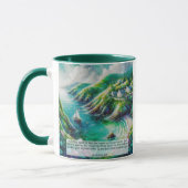Emerald Isle Irish Christlich KJV Romans Verse Tasse (Links)
