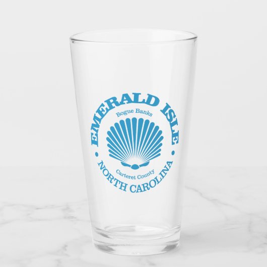 Emerald Isle (Muschel) Glas (Vorderseite)