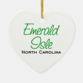 Emerald Isle, NC Keramik Ornament (Vorne)
