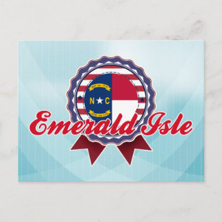 Emerald Isle, NC Postkarte