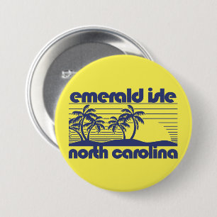 Emerald Isle, North Carolina Button