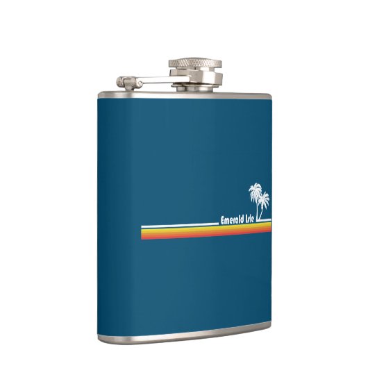 Emerald Isle North Carolina Flachmann (Rechts)