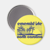 Emerald Isle, North Carolina Magnet (Vorderseite/Rückseite)