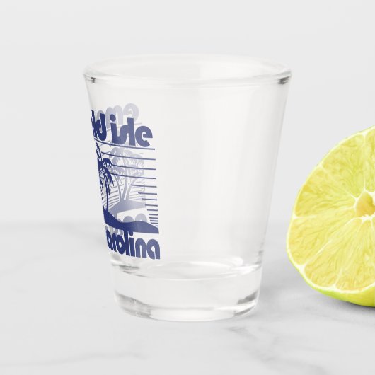 Emerald Isle, North Carolina Schnapsglas (Rechts)