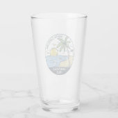 Emerald Isle North Carolina Vintag Glas (Rückseite)