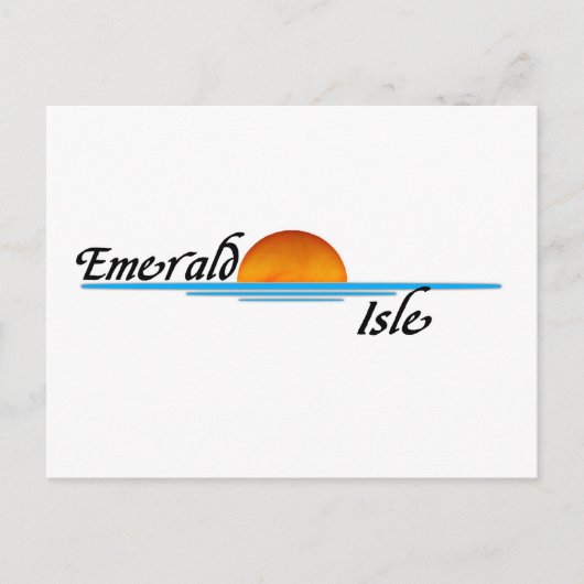 Emerald Isle Postkarte (Vorderseite)