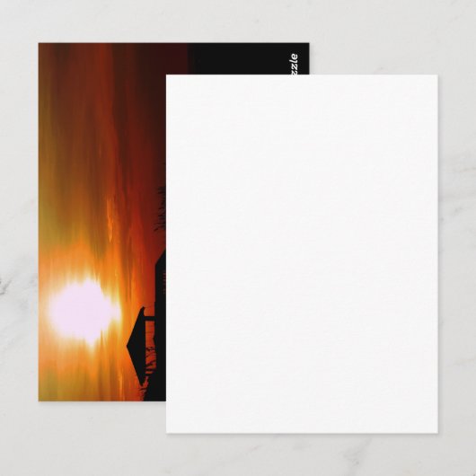 Emerald Isle Sunrise Postkarte (Vorne/Hinten)