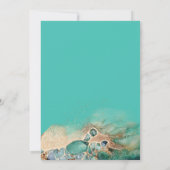 Emerald Isle Wedding Einladung (Rückseite)