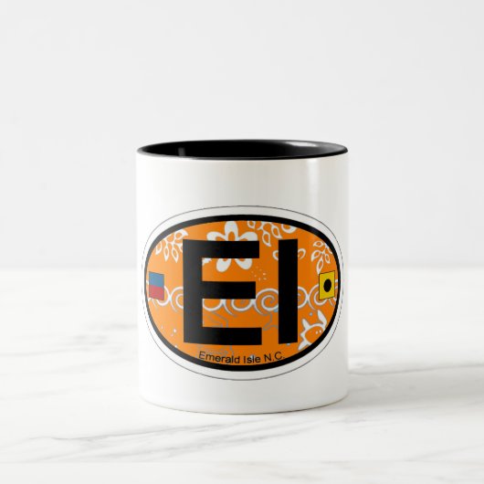 Emerald Isle. Zweifarbige Tasse (Mittel)