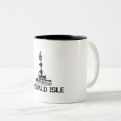 Emerald Isle. Zweifarbige Tasse (VorderseiteRechts)