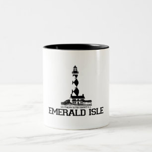 Emerald Isle. Zweifarbige Tasse
