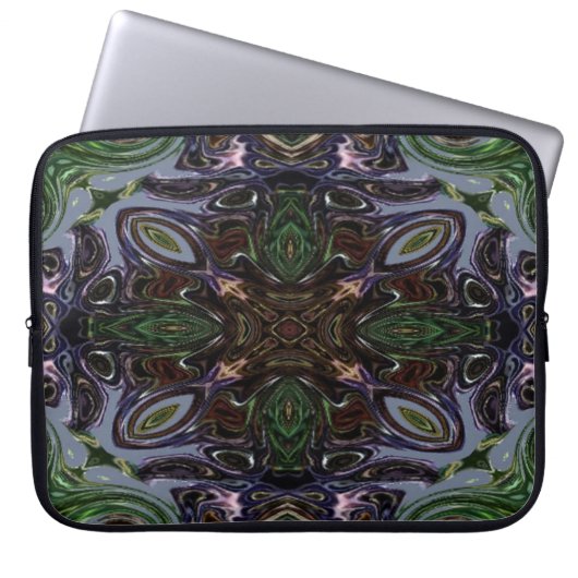 Emerald Jewel Labtop Sleeve Design 1 (Vorderseite)