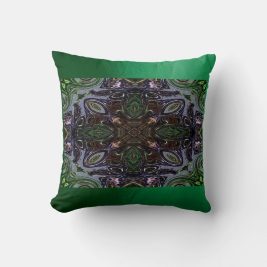 Emerald Jewel Pillow Design 1 Kissen (Vorderseite)