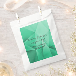 Emerald Jewel Tones Gastgeschenk Hochzeit Bags Geschenktütchen