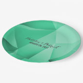 Emerald Jewel Tones Wedding Paper Teller (Schrägansicht)