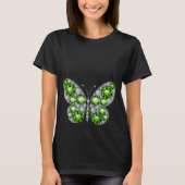 Emerald Jewels Kristall Butterfly Women's Top (Vorderseite)