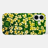 Emerald Kleeblatt Tapestry: Dunkle grüne Freude Case-Mate iPhone Hülle (Rückseite (Horizontal))