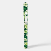 Emerald Kleeblatt Tapestry: Dunkle grüne Freude Case-Mate iPhone Hülle (Rückseite / Links)