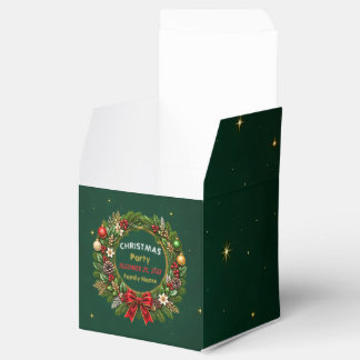 Emerald-Kranz-Weihnachtsfeier Geschenkschachtel