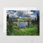 Emerald Lake 4 - Weminuche Wilderness - Colorado Postkarte (Vorne/Hinten)